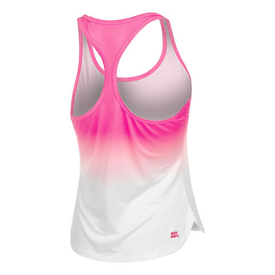 Женская теннисная майка BIDI BADU Crew Gradiant Tank Top Women - Pink, White