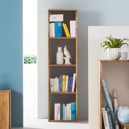 Стеллаж из массива дуба Берн 4