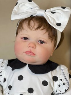 Кукла Реборн мягконабивная 60см в пакете (FA-036)