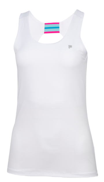 Женский топ теннисный Fila Top Alissa - белый