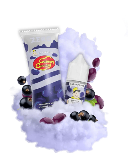 Жидкость (М) Candyman Zero (27 мл, 0 мг) Gummy Currant
