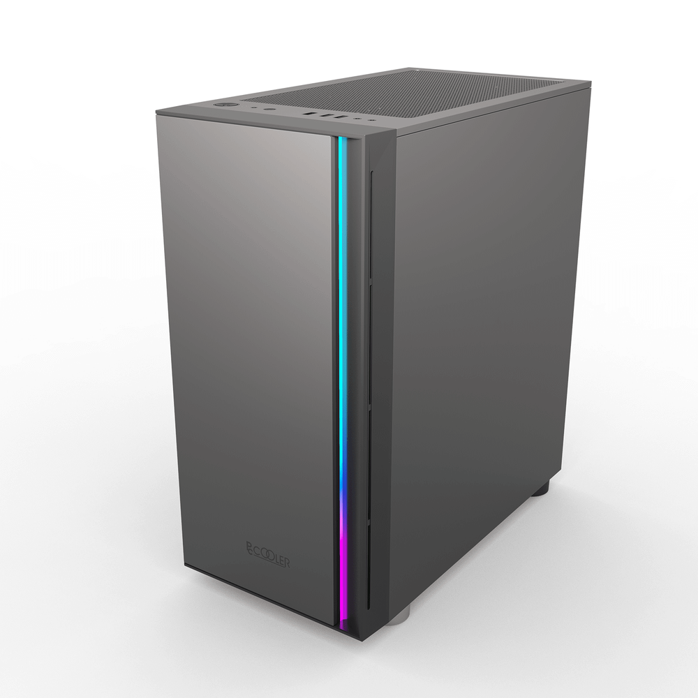 Корпус PCCooler LM300 ARGB BK M-ATX/ITX USB3.0, 2xUSB2.0 Black