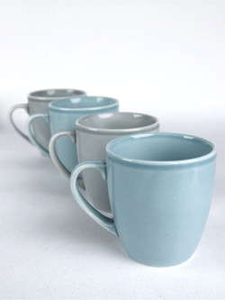 Кружки парные набор Башкирский фарфор, 270 мл, 2 шт, фарфор, цвет, для кофе и чая