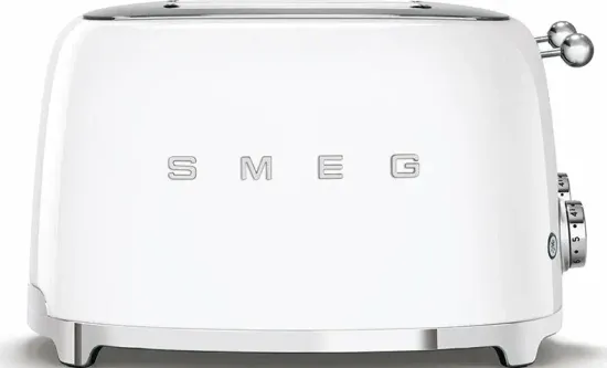 Тостер SMEG TSF03WHEU, белый