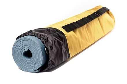 Чехол для коврика Инь Янь однотонный желтый