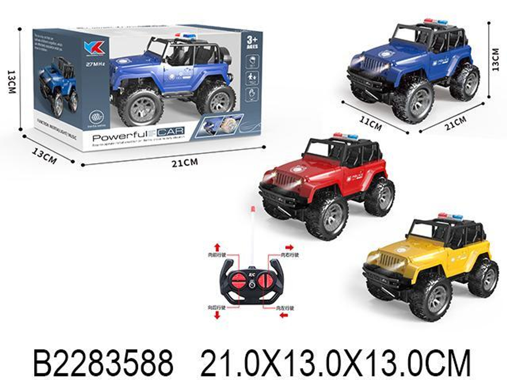 Джип на РУ, коробка 201-3B