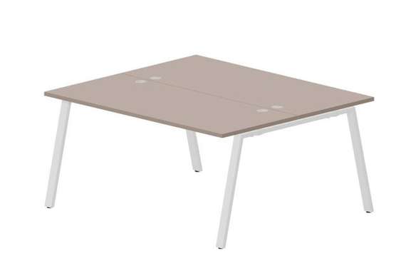 Составной стол Arena на 2 рабочих места 1580х1366х750мм (4 громмета)