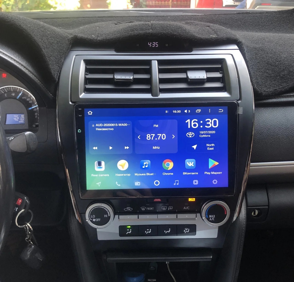 Магнитола для Toyota Camry 2011-2014 (USA) - Airoc 2K AU-1118U Android 13, TS20, 12/512Гб, SIM-слот