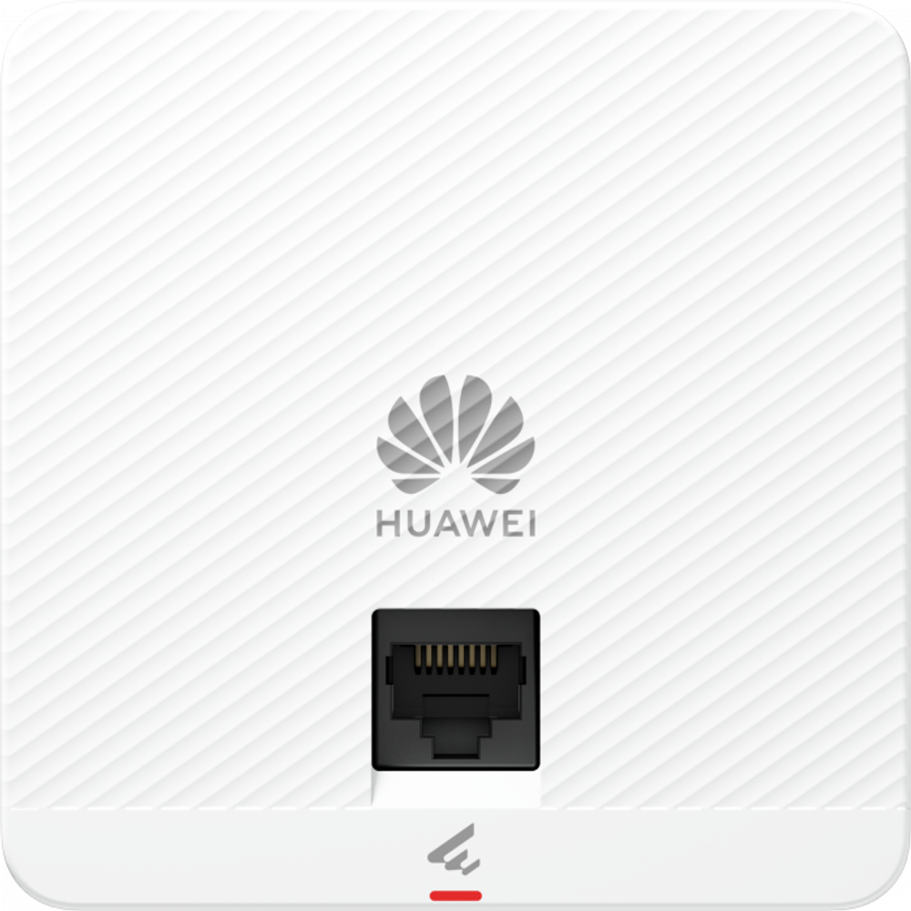 Точка доступа HUAWEI AP162E Wi-Fi6 настенная (2.4/5 GHz, 2x2/2x2 MIMO, 1*GE PoE/1*GE RJ45, установка в стене 86x86x35мм)