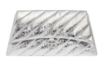 Balenciaga CRUSH Embossed Cow Leather Clutch Large Women"s Silver