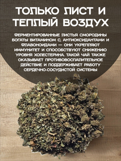 Лист смородины ферментированный