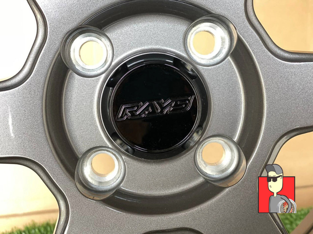 Комплект дисков Rays TE37 15x5.5 et43 4x100