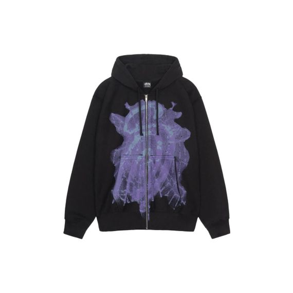 Stussy FW23 WEB ZIP HOODIE