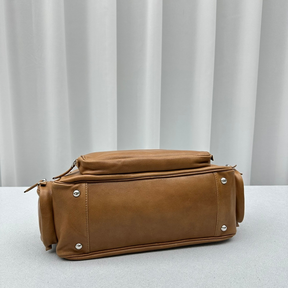 Miu Miu Leather Top Handle Bag 32 cm