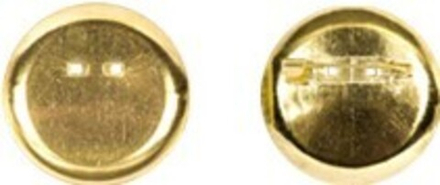 "Zlatka" Заготовки для броши, 2.4 см, под золото (кругл.)