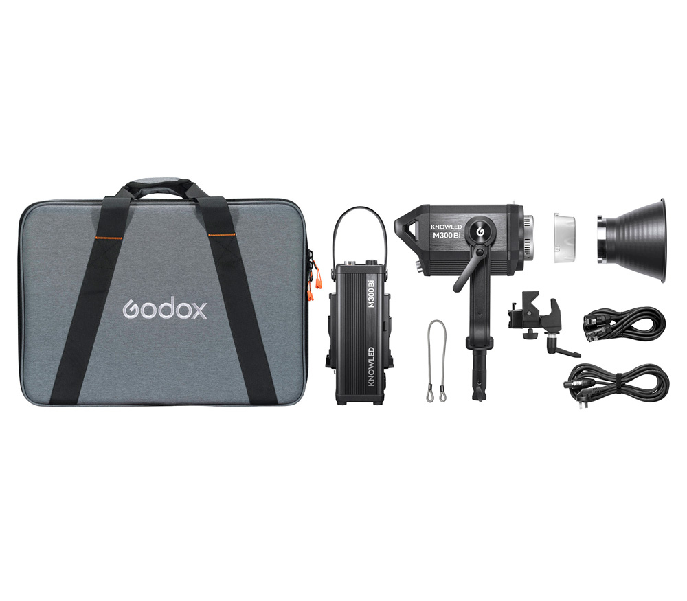 Осветитель Godox Knowled M300Bi, светодиодный, 300 Вт, 2800-6500K