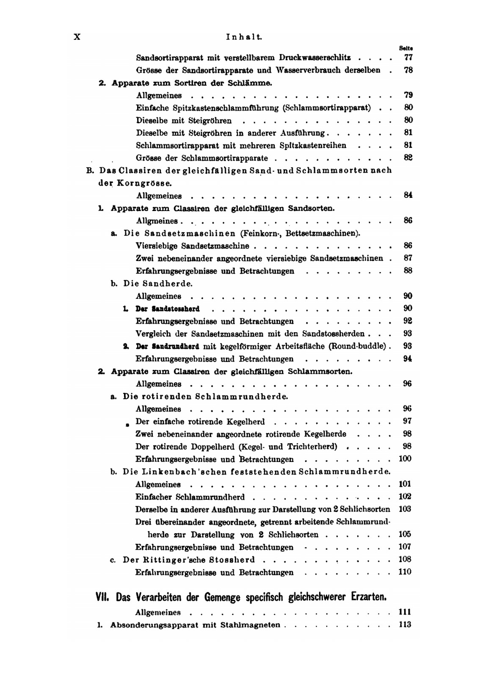 Die Aufbereitung Der Erze. Handbuch Für Ausübende Und Angehende Berg-Ingenieure | Carl Linkenbach