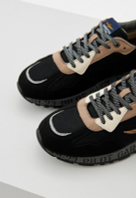 Кроссовки муж. AERONAUTICA 214 черный с бежевым