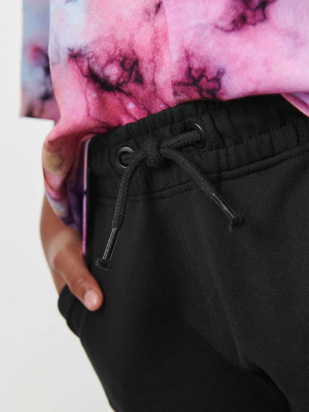 Джоггеры для девочки Next 633-586, Черный