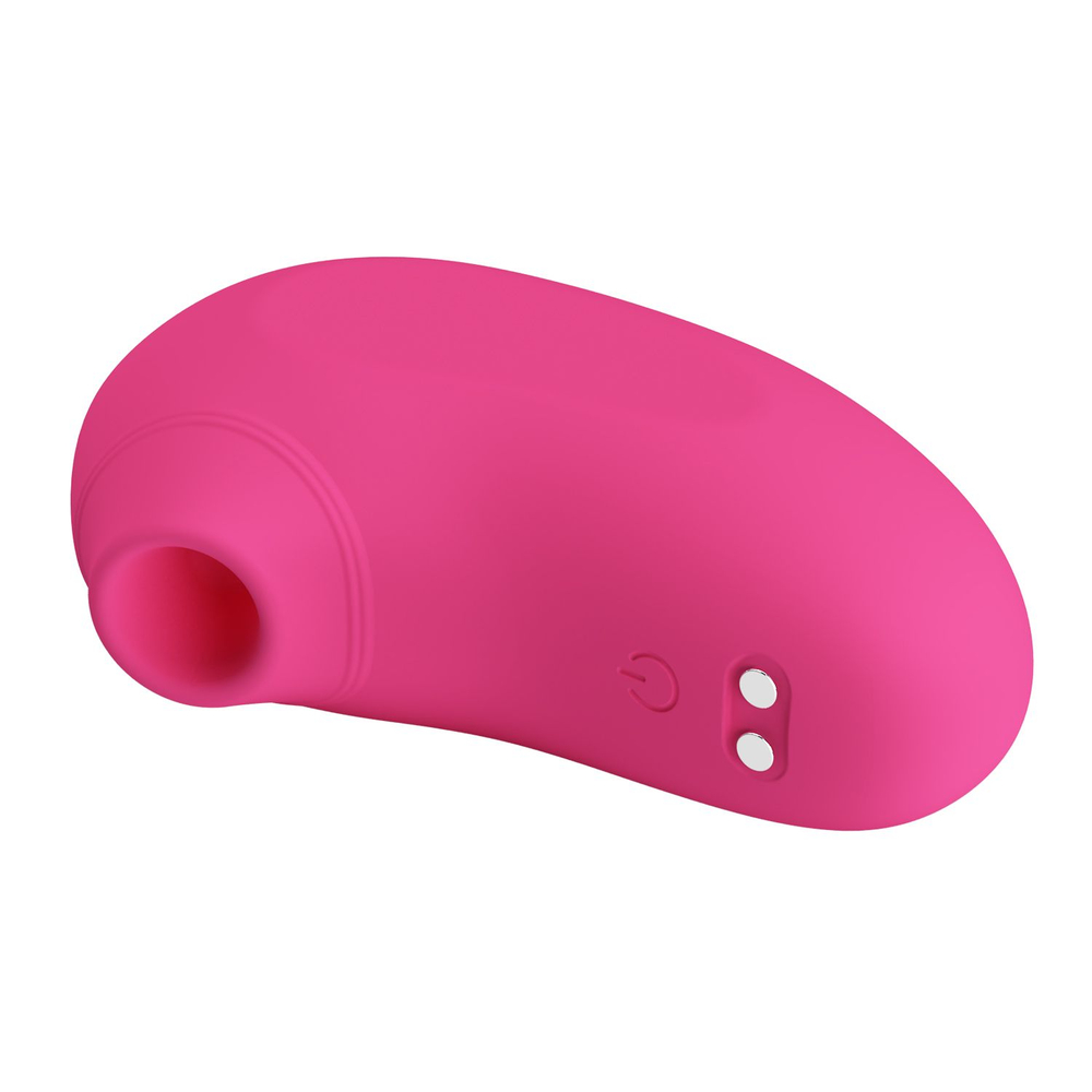 Розовый вакуумный клиторальный массажер Arila (Цвет: розовый)