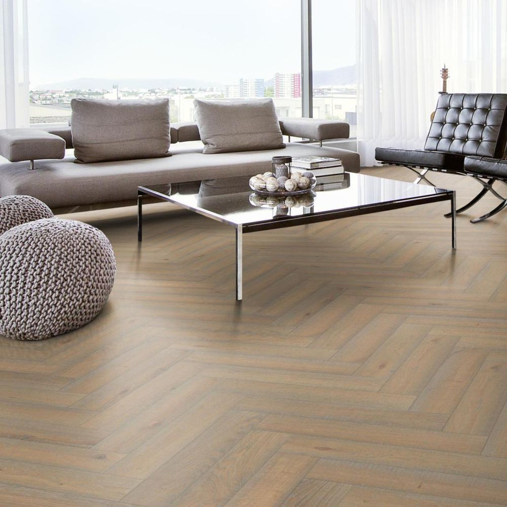 Инженерная доска Kahrs Дуб CC Винтаж, белое масло Vintage White oil