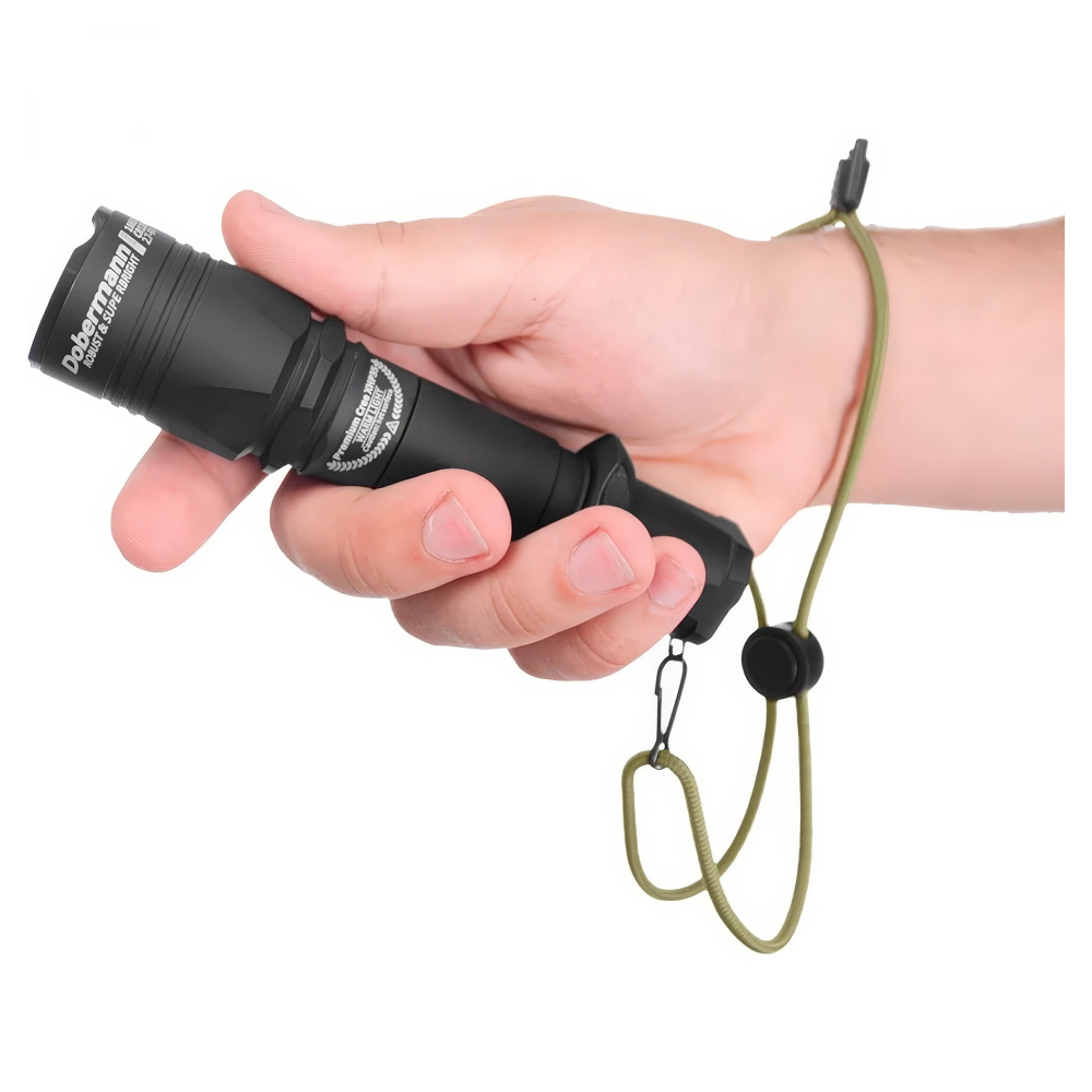 Тактический фонарь Armytek Dobermann Pro XHP35 HI — индикация низкого заряда аккумулятора