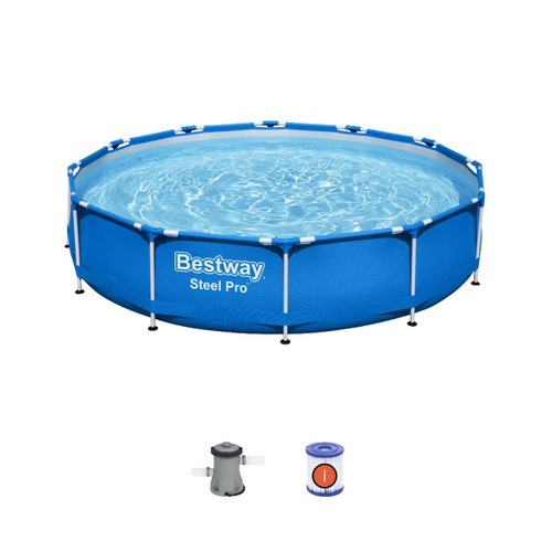 Бассейн каркасный Bestway Steel Pro, 366 x 76 см, 6473 л