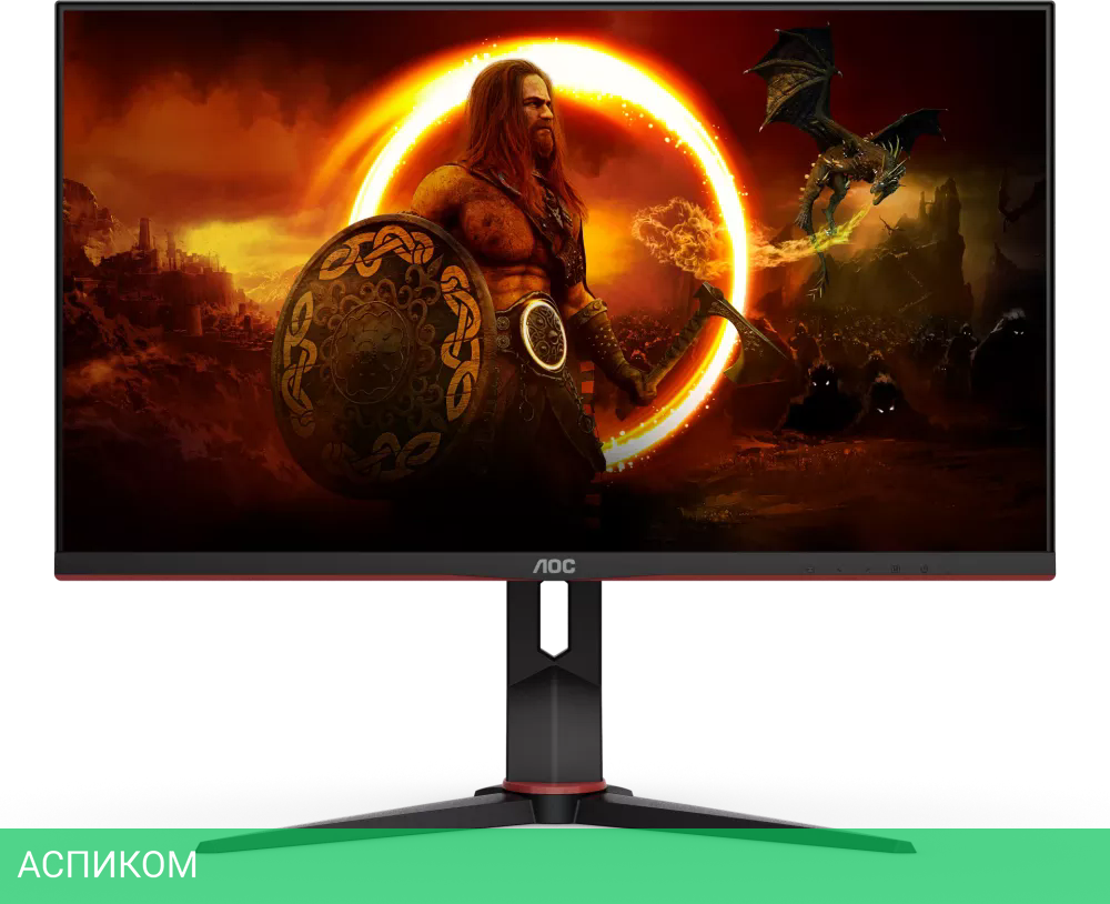 Игровой монитор AOC U28G2XU2/BK