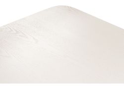 Деревянный стол Морнит 220(320)х110 молочный / золото