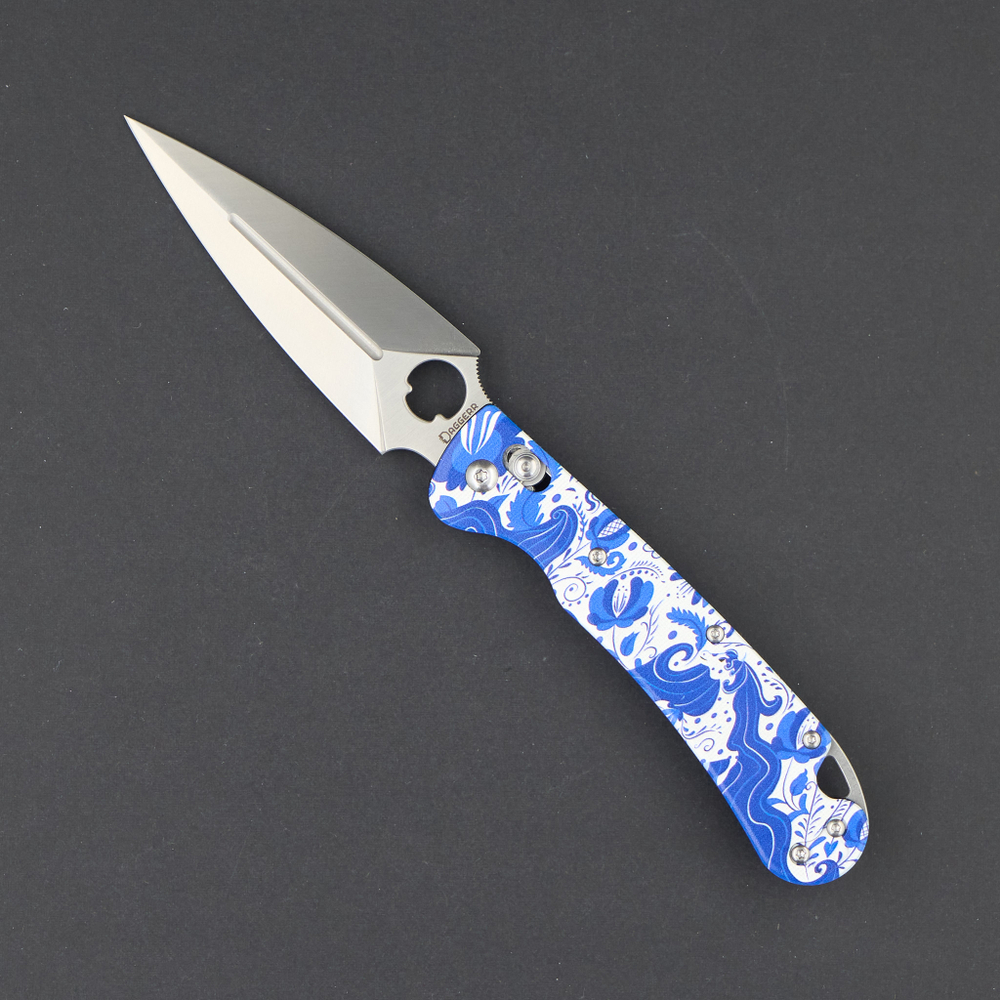 Нож Стрела/ Arrow тонкий, гжель