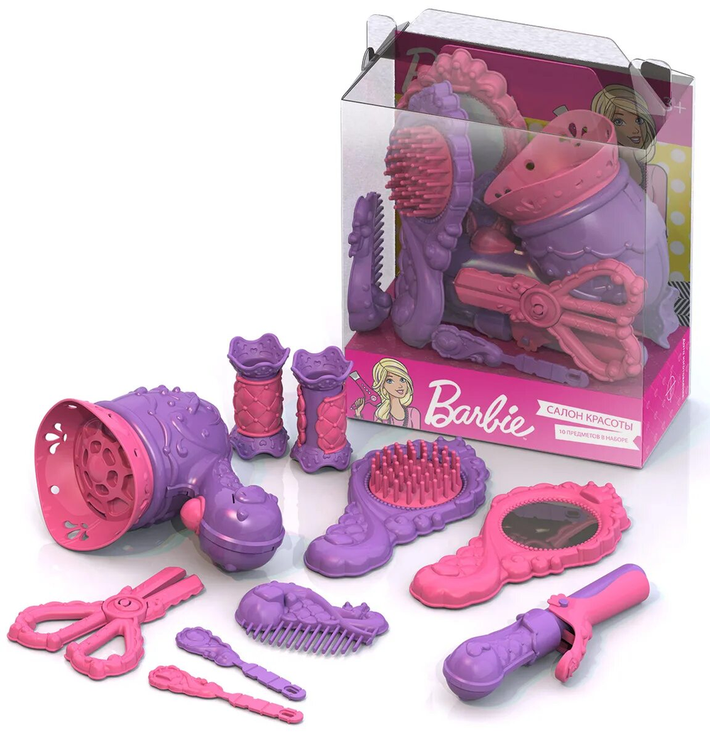 Салон красоты Нордпласт "Barbie" 846, пластик, от 3 лет, для девочек