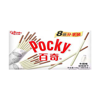 Бисквитные палочки Glico Pocky Milk со вкусом молока, 140 г
