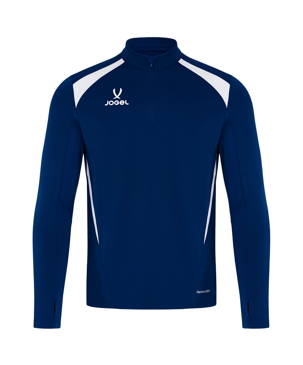 Джемпер тренировочный Jogel DIVISION PerFormDRY Training 1/4 Zip Top-K, темно-синий Z4