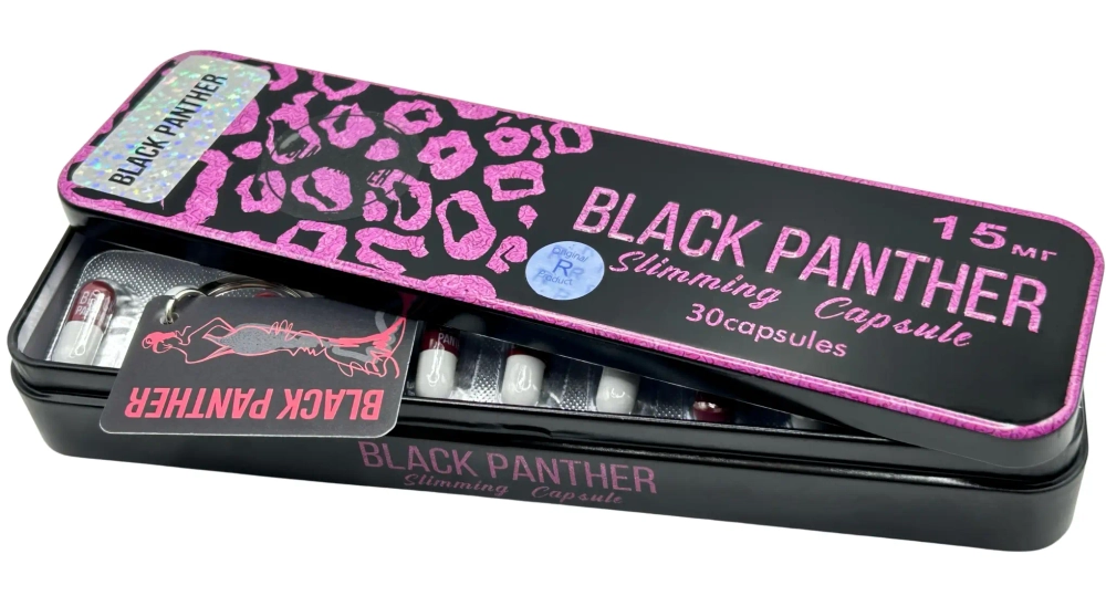 Жиросжигатель Black Panther 30 капсул Усиленная формула 24/7