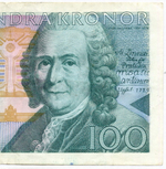 Банкнота Швеция 100 крон 1988 год 8031697146. VF