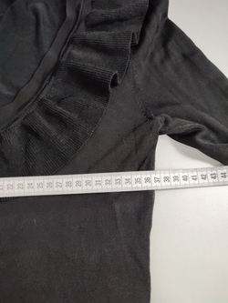 Джемпер черный интересный 44 размер