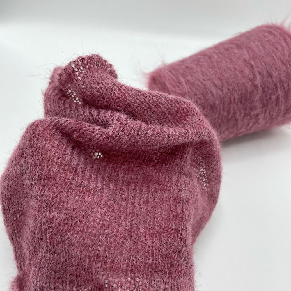 Бобинная пряжа для вязания Lagopolane (15% мохер 15% меринос 30% нейлон 40% полиакрил)(Целая бобина / 0,250 гр)