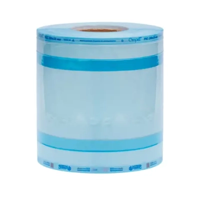 Рулон для стерилизации комбинированный со складкой Винар СтериТ 380х80 мм 100 м