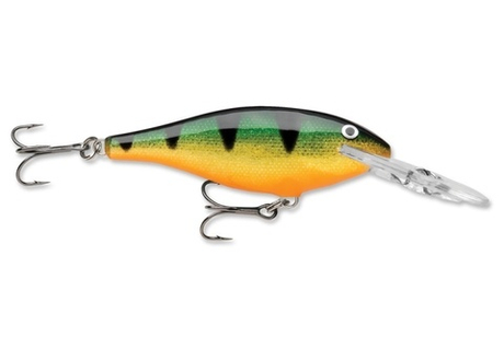 Воблер RAPALA Shad Rap SR08 / 8 см, 11 г, цвет P