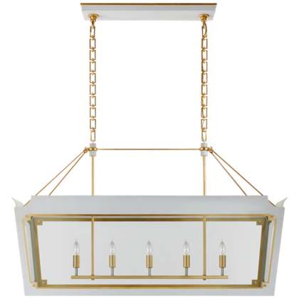 Люстра Visual Comfort Caddo Medium Linear Lantern