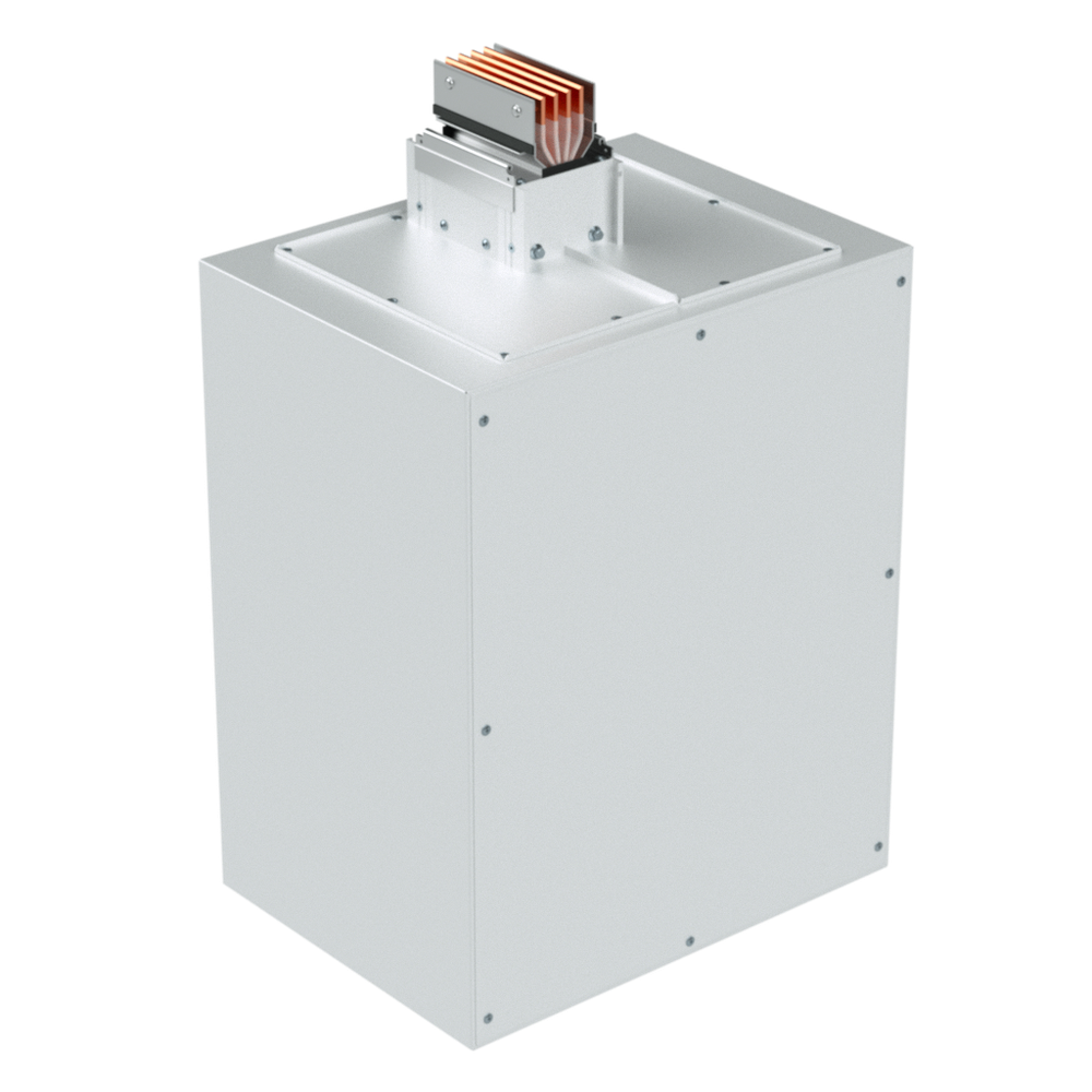 Кабельная секция стандартная верт. установки, тип 1, Cu, 3P+N+Pe+Fe, 1000А, IP55