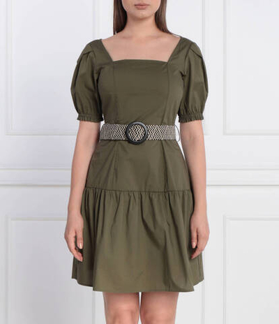 Платье с ремешком Liu Jo - оливковый (WA3110 TS456)