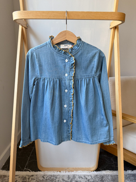 Новая хлопковая блузка Cyrillus, 116