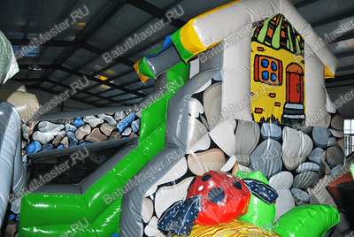 Коммерческий надувной батут "Терем" 9*6*4 м