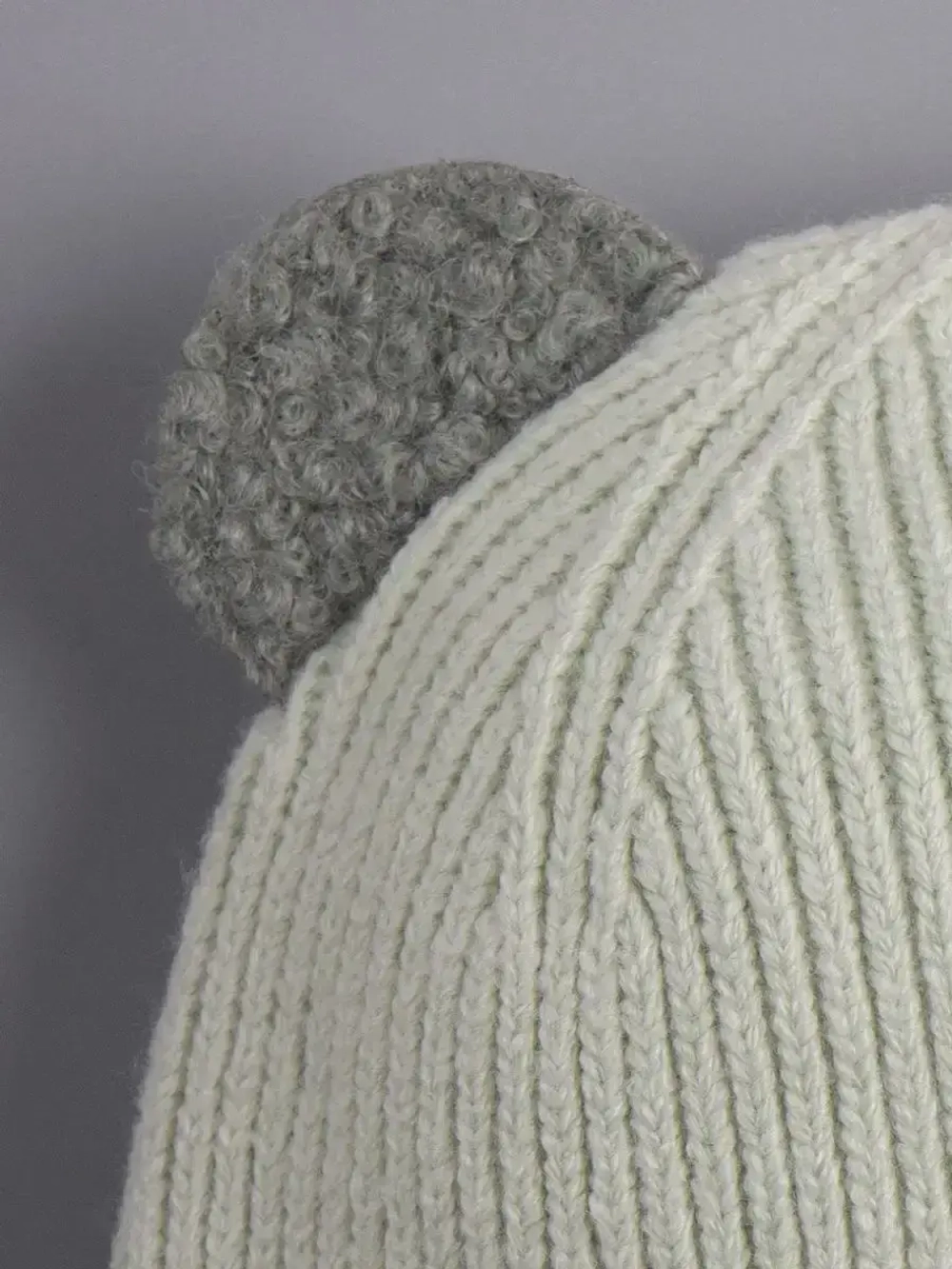 Шапка для мальчика с ушками осенняя