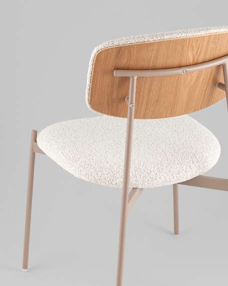 Стул Talio, бежевый, бежевые ножки