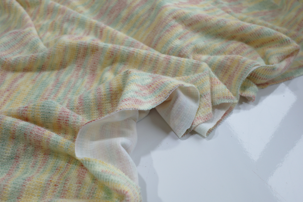 ДЫНЯ - Вязаное полотно с подложкой (1358 Маша)