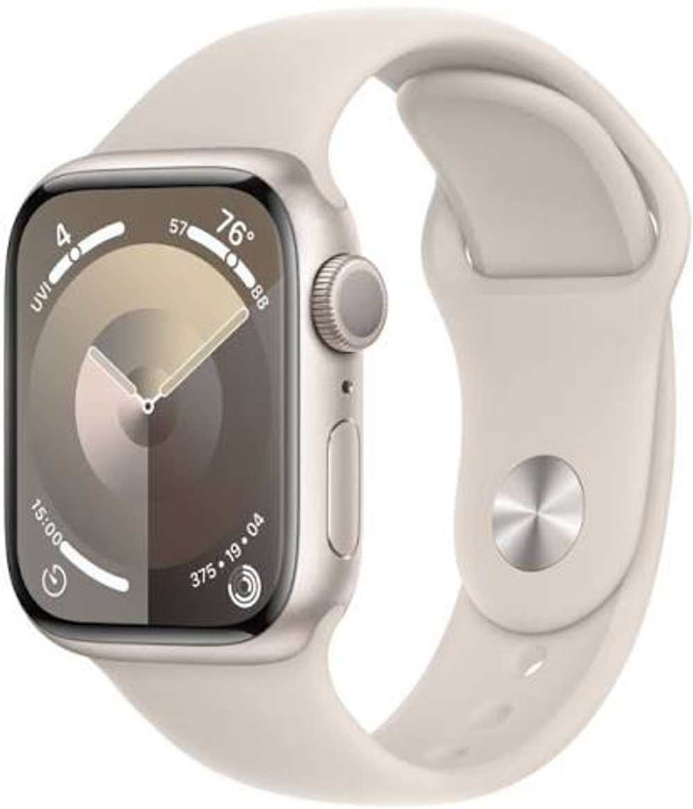 Ремешок спортивный для Apple Watch 44/45/46/49 мм силиконовый (Бежевый)