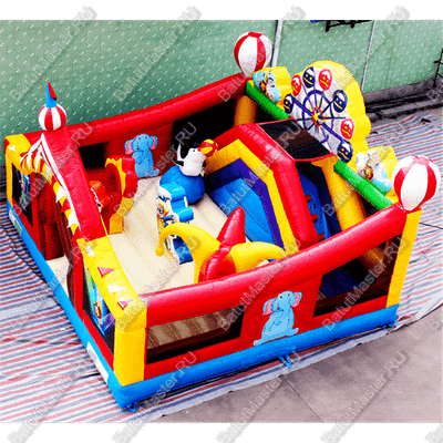 Коммерческий надувной батут "Циркачи"