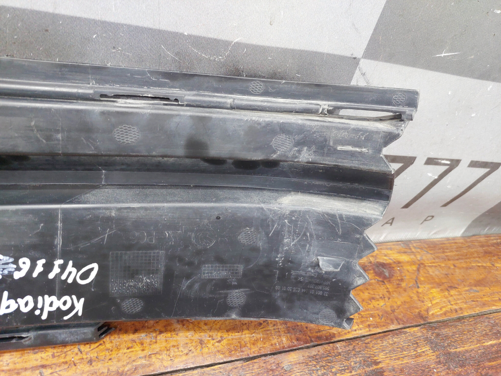 Накладка переднего бампера левая Skoda Kodiaq 16-22 Б/У Оригинал 565807367